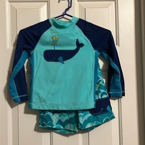 Gymboree boys 2 pc swim size 3T/4T